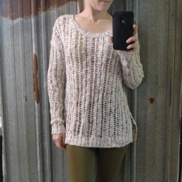 Rainbow Confetti American Eagle Sweater - Picture 10 of 12